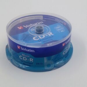 Verbatim Music CD-R 700MB Recordable Compact Disc (25-Pack) - 96155